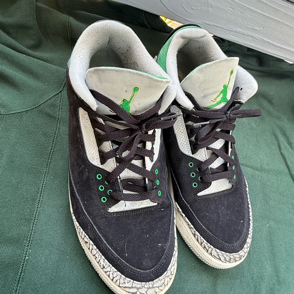 Jordan 3 Pine Green (Sz 13 ) Nike - Picture 9 of 9